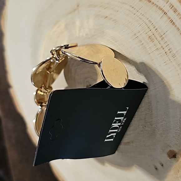 LYDELL NEW YORK BRACELET GOLD TONE - Picture 4 of 5